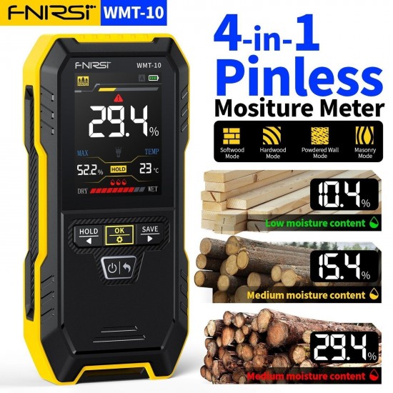 Fnirsi WMT-10 Temassız Nem Ölçer