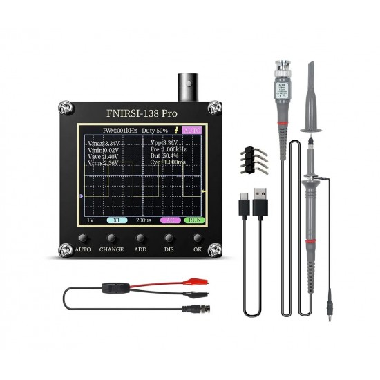 Fnirsi 138PR-4 Taşınabilir Dijital Osiloskop
