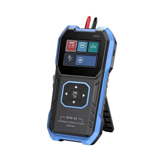 Fnirsi BTM-24 Aşırı Gerilim Korumalı 12V/24V Otomotiv Akü Test Cihazı