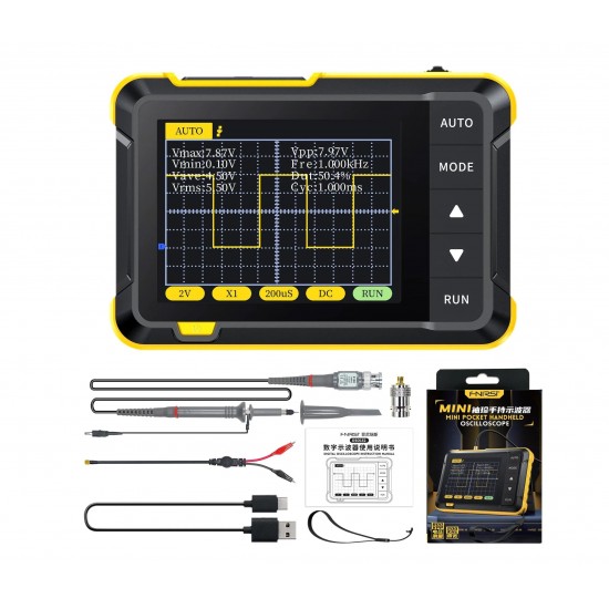 Fnirsi DSO-152 200KHz Mini Cep Tipi Dijital El Tipi Osiloskop