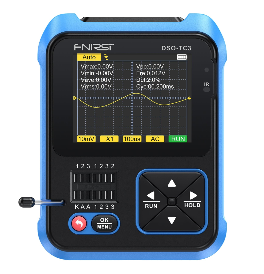Fnirsi DSO-TC3 El Tipi Dijital Osiloskop Transistör Test Cihazı