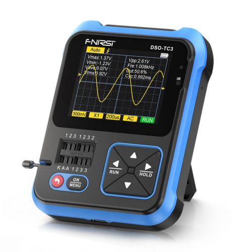 Fnirsi DSO-TC3 El Tipi Dijital Osiloskop Transistör Test Cihazı
