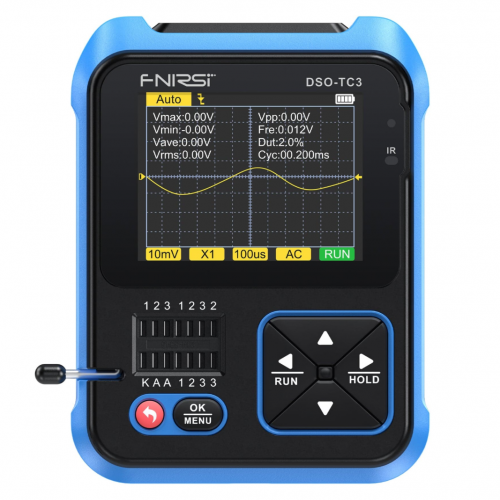 Fnirsi DSO-TC3 El Tipi Dijital Osiloskop Transistör Test Cihazı