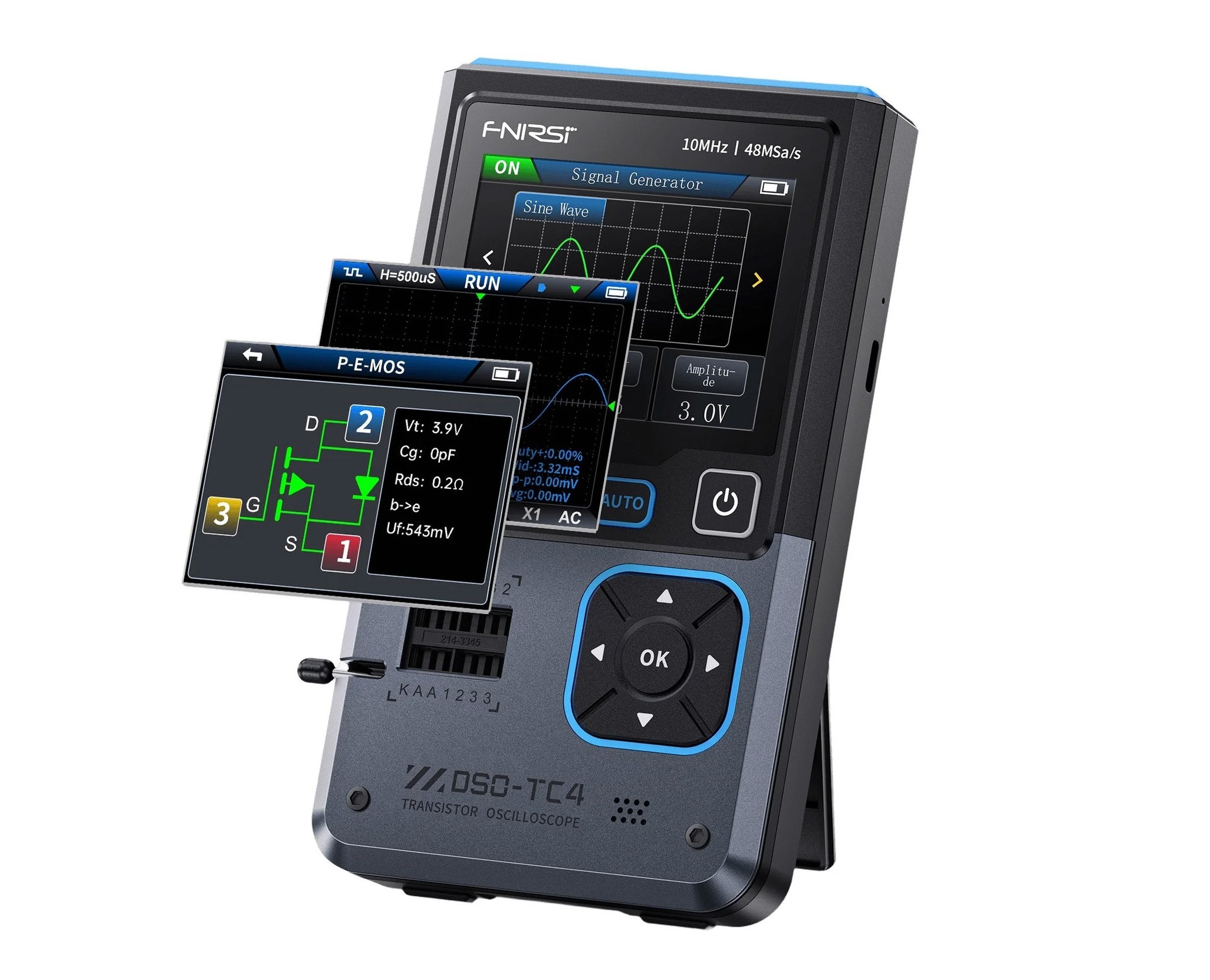 Fnirsi DSO-TC4 El Tipi Dijital Osiloskop ve Sinyal Jeneratörü