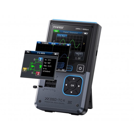 Fnirsi DSO-TC4 El Tipi Dijital Osiloskop ve Sinyal Jeneratörü
