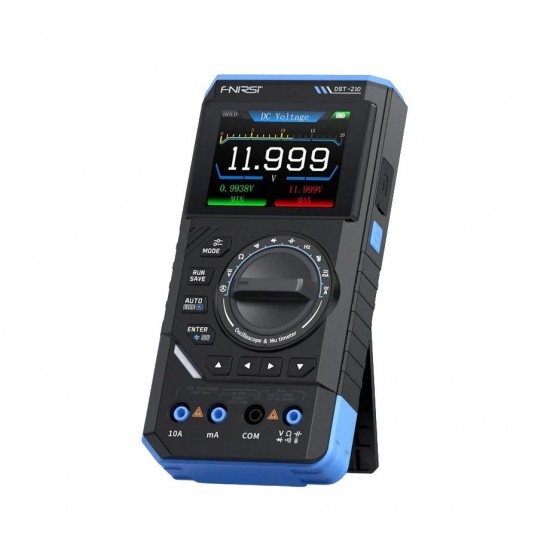 FNIRSI DST-210 El Tipi Osiloskop + Multimetre + Sinyal Jeneratörü