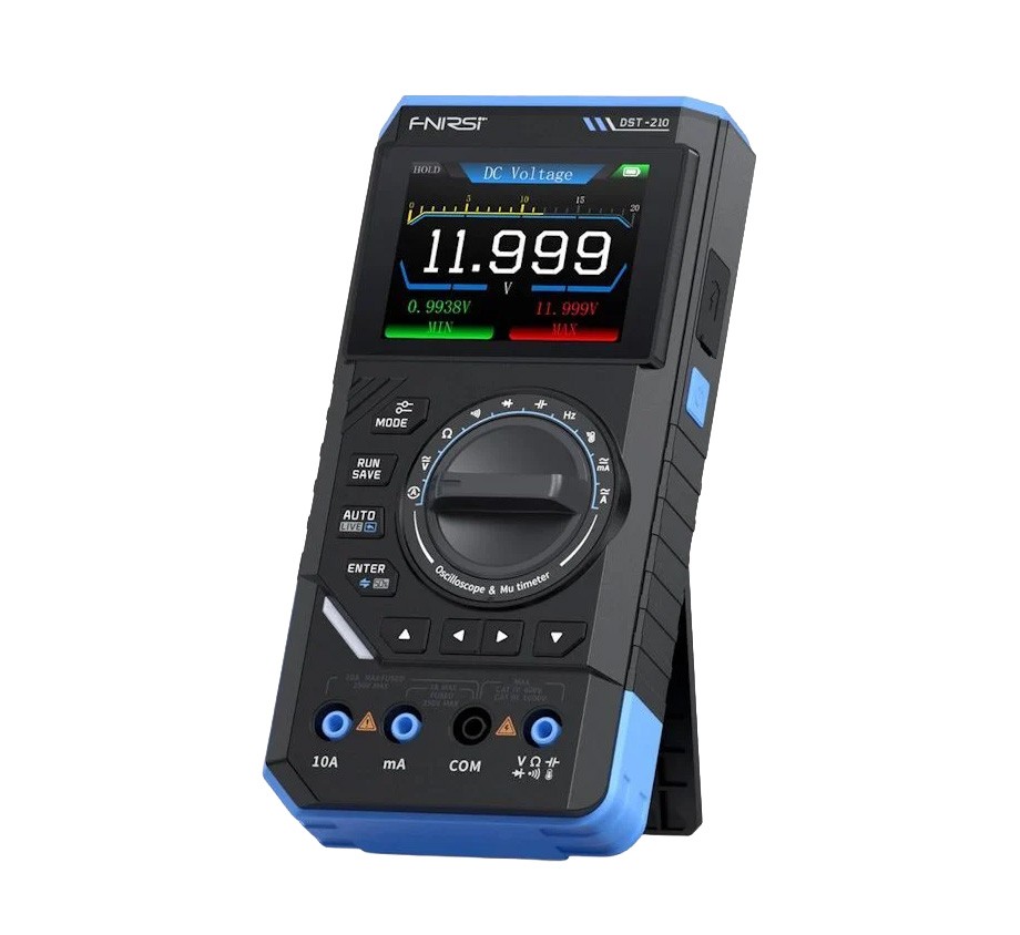 FNIRSI DST-210 El Tipi Osiloskop + Multimetre + Sinyal Jeneratörü