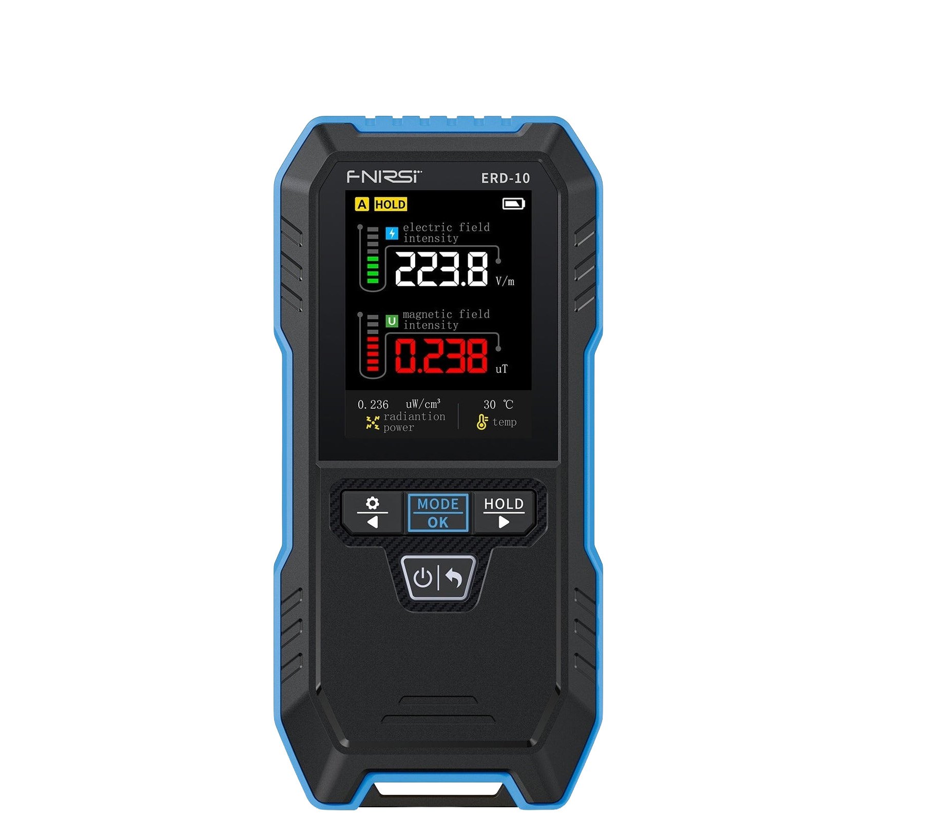 Fnirsi ERD10 4'ü 1 Arada Elektromanyetik Radyasyon Detektörü