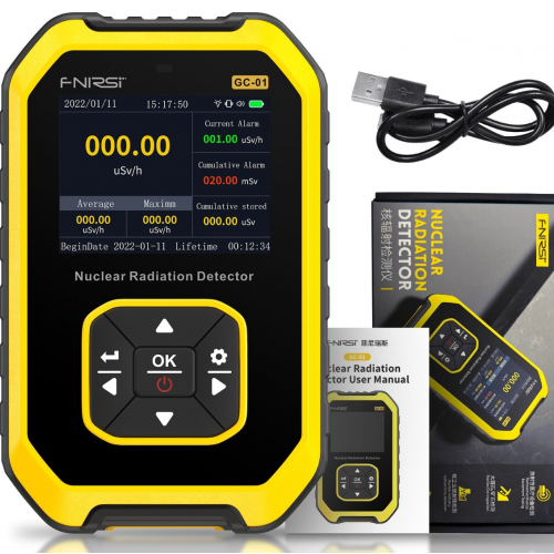 Fnirsi GC-01 Nükleer Radyasyon Test Cihazı Dedektörü