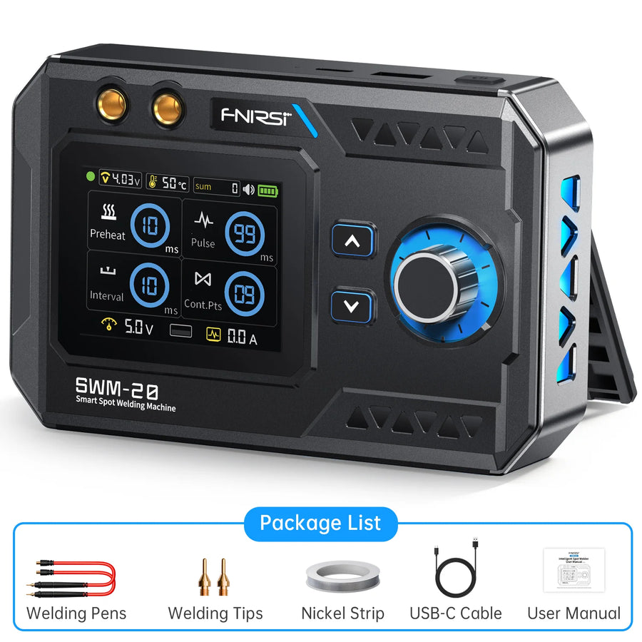 Fnirsi SWM-20 Taşınabilir Nokta Pil Punta Kaynak Makinesi
