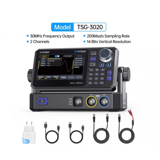 Fnirsi TSG6020 2 Kanallı 60MHz Fonksiyon Sinyal Jeneratörü