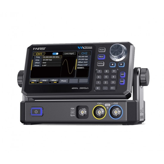 Fnirsi TSG6020 2 Kanallı 60MHz Fonksiyon Sinyal Jeneratörü