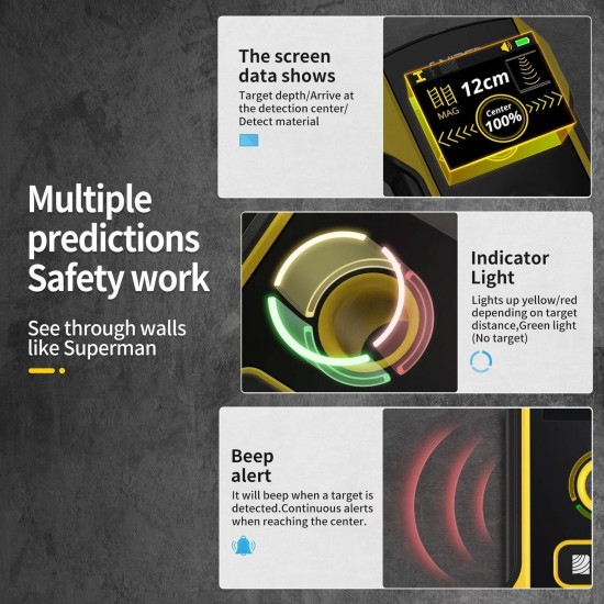 Fnirsi WD-02 Duvar Arkası Dedektörü